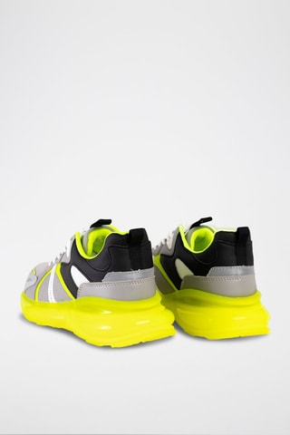 Baskets en nubuck - Multicolore