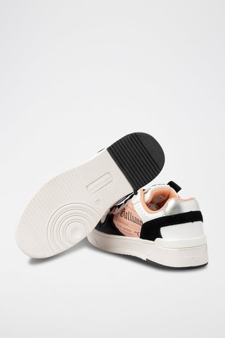 Baskets en cuir de veau - 
Noir