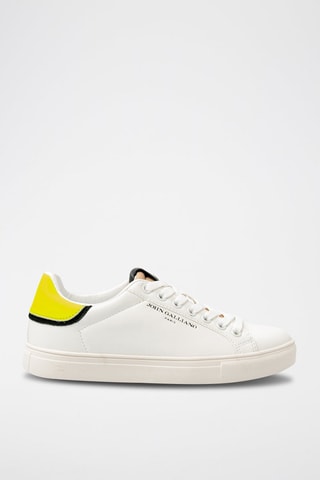 Baskets en cuir de veau - 
Blanc