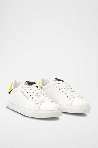 Baskets en cuir de veau - 
Blanc