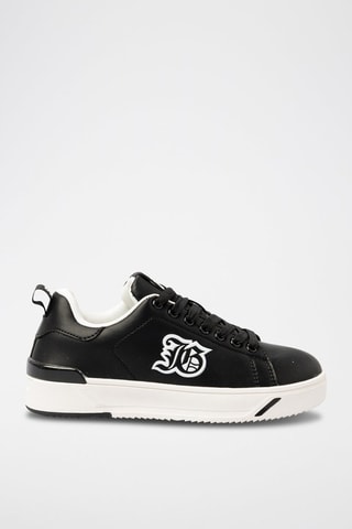 Baskets en cuir de veau - 
Noir
