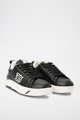 Baskets en cuir de veau - 
Noir