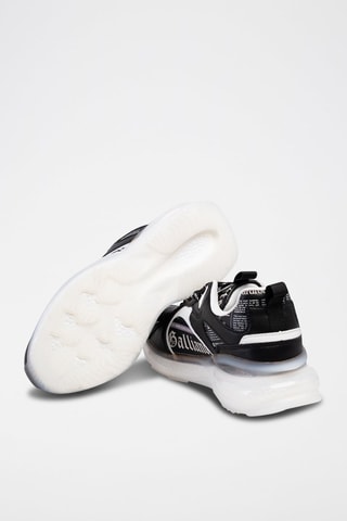 Baskets en cuir de veau - Noir et blanc