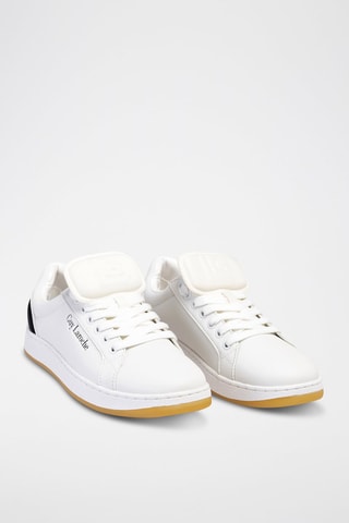 Baskets en cuir Blanc
