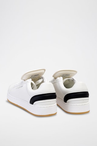 Baskets en cuir Blanc
