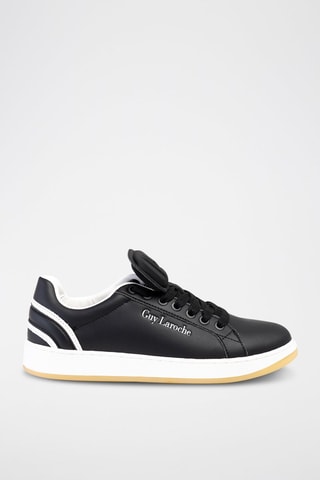 Baskets en cuir Noir