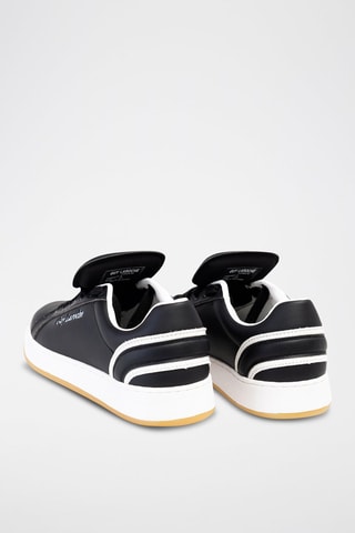 Baskets en cuir Noir