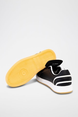 Baskets en cuir Noir