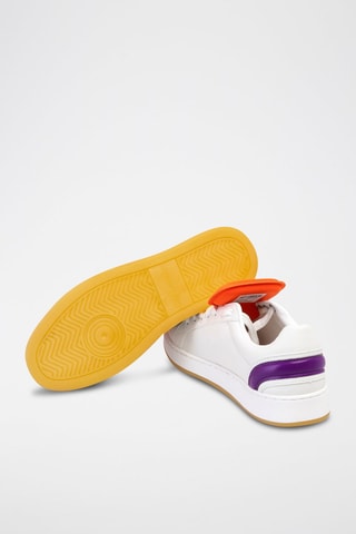 Baskets en cuir Blanc