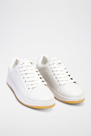 Baskets en cuir Blanc