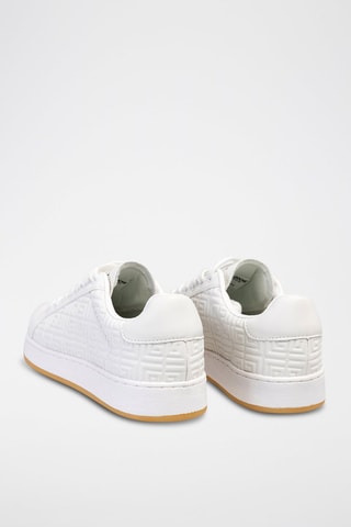Baskets en cuir Blanc