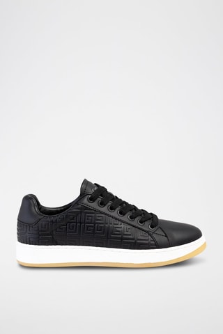 Baskets en cuir Noir