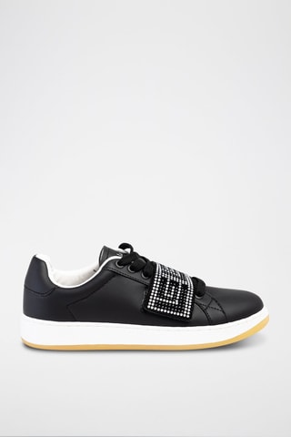 Baskets en cuir Noir et blanc