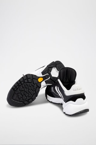 Baskets en cuir Noir et blanc
