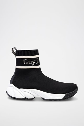 Baskets chaussettes montantes Noir