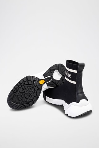Baskets chaussettes montantes Noir