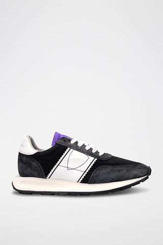 Baskets en cuir - Noir et blanc