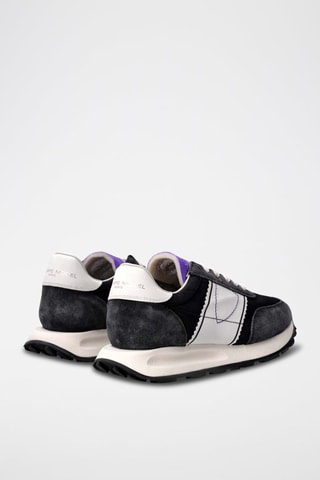 Baskets en cuir - Noir et blanc