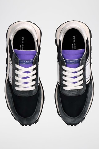 Baskets en cuir - Noir et blanc