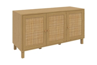 Buffet 3 portes Erin - Pieds en pin - 113 x 40 x 60 cm