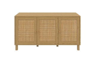 Buffet 3 portes Erin - Pieds en pin - 113 x 40 x 60 cm