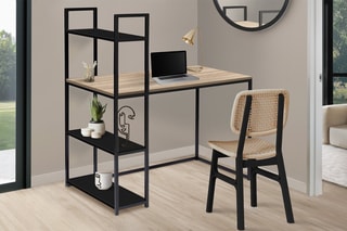 Bureau bibliothèque Manhattan - 113 x 120 x 64 cm
