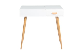 Coiffeuse 2 tiroirs Serena - 90 x 39 x 75 cm
