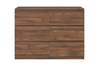 Commode 6 tiroirs Tom - 110 x 80 x 40 cm 