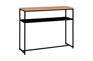 Console double plateau Liverpool - 100 x 30 x 80 cm