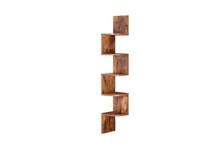 Etagère murale d'angle Isa - 20 x 120 x 20 cm