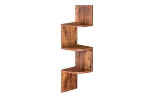 Etagère murale d'angle Isa - 20 x 120 x 20 cm