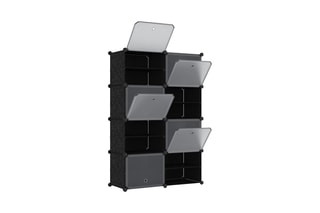 Meuble à chaussures cube - 83 x 32 x 122 cm