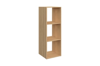 Meuble de rangement cube Faustine - 30 x 30 x 88 cm
