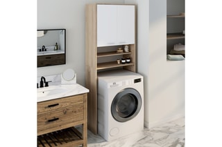 Meuble salle de bain Will - 65 x 24 x 180 cm