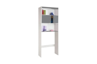 Meuble de salle de bain 2 portes - 58 x 178 x 19,5 cm