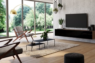 Meuble TV suspendu Michigan - 180 x 30 x 30 cm