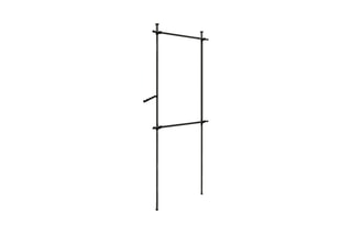 Penderie télescopique - 77/112 x 2,5 x 103/278 cm