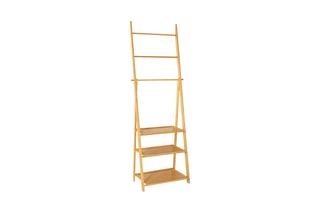 Etagère porte-serviette Maya - Structure en bambou - 53 x 31 x 152 cm