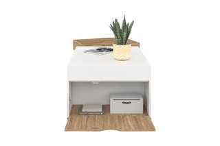 Table basse relevable Elina - 110 x 55 x 45 cm