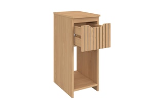 2 tables de chevet 1 tiroir Faustine - 20 x 30 x 49,5 cm