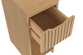 2 tables de chevet 1 tiroir Faustine - 20 x 30 x 49,5 cm