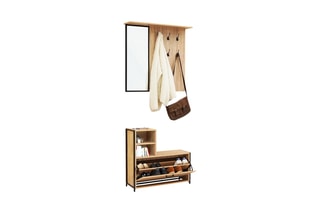 Dressing d'entrée 2 en 1 Memphis - 80 x 185 x 30
