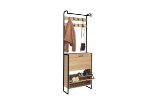 Vestiaire d'entrée Alan - 63 x 108 x 23,5 cm