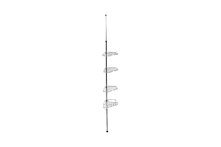 Etagère de douche extensible Argenté