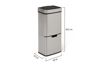Poubelle de tri automatique - 72L