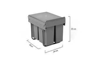 Poubelle tiroir de tri - 31L