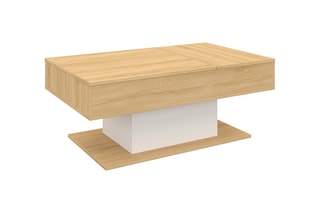 Table basse relevable Tania - 100 x 40-53 x 60 cm