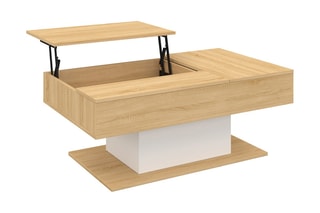 Table basse relevable Tania - 100 x 40-53 x 60 cm