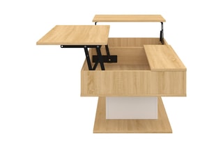 Table basse relevable Tania - 100 x 40-53 x 60 cm