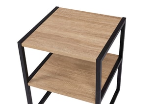 2 tables de chevet Memphis Imitation bois